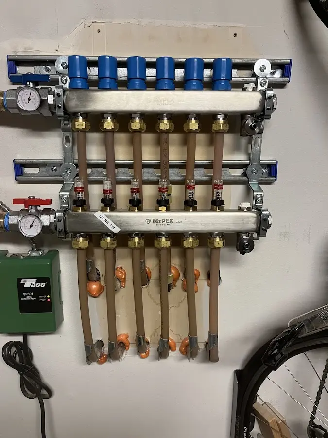 Plumber performing Leak Detection at a residential property in Baxter Village